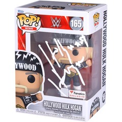 Funko POP! Hollywood Hulk Hogan #165 - Autographed Fanatics Exclusive